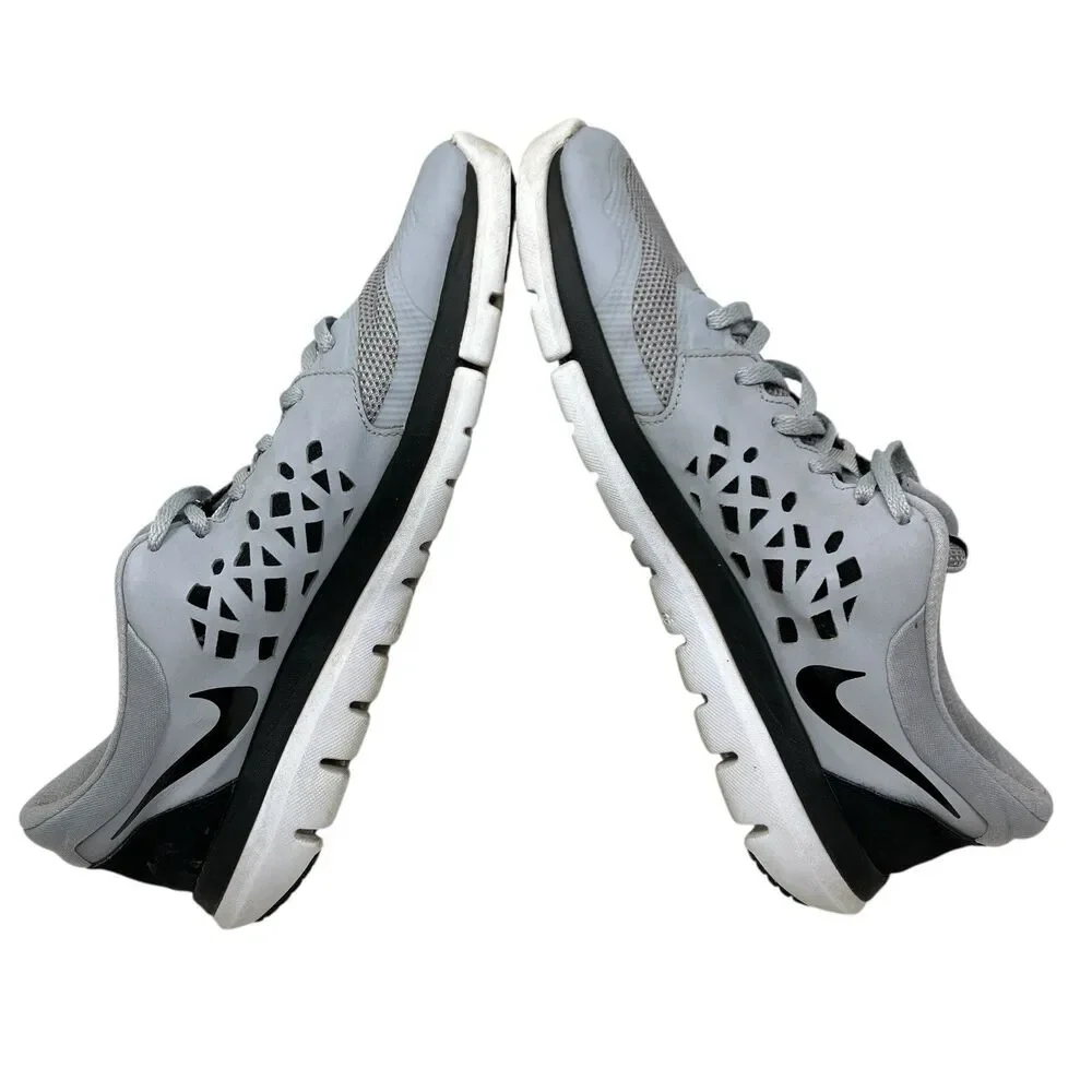 Nike Sneakers Mens 9 Gray Flex 2015‎ Running Athletic Lightweight Gym 709022-005